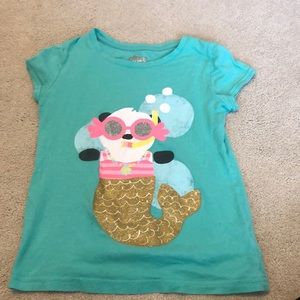 a circo mermaid panda t-shirt 7/8